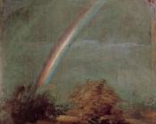 Landscape with a Double Rainbow - 约翰·康斯特布尔